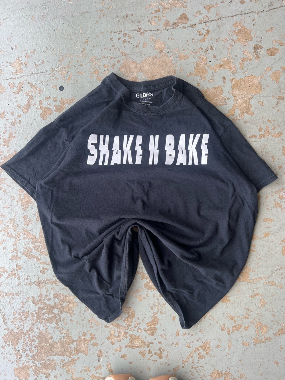 'SHAKE N BAKE' Tee Team Number on the Back